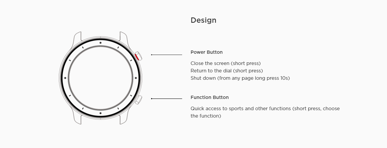 Features of the AMAZFIT GTR 42mm